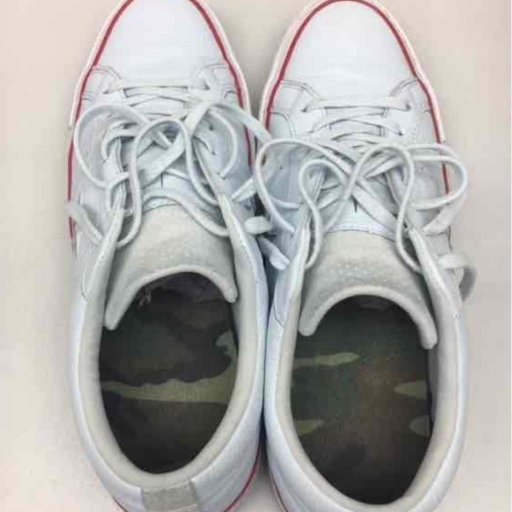 Converse One Star Ox Baby Blue Tint/Gym Red/White Unisex Size 10.5